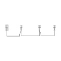 Harness - 1327355218 Harness Earth 280+1000+250mm [Electrolux Aeg]
